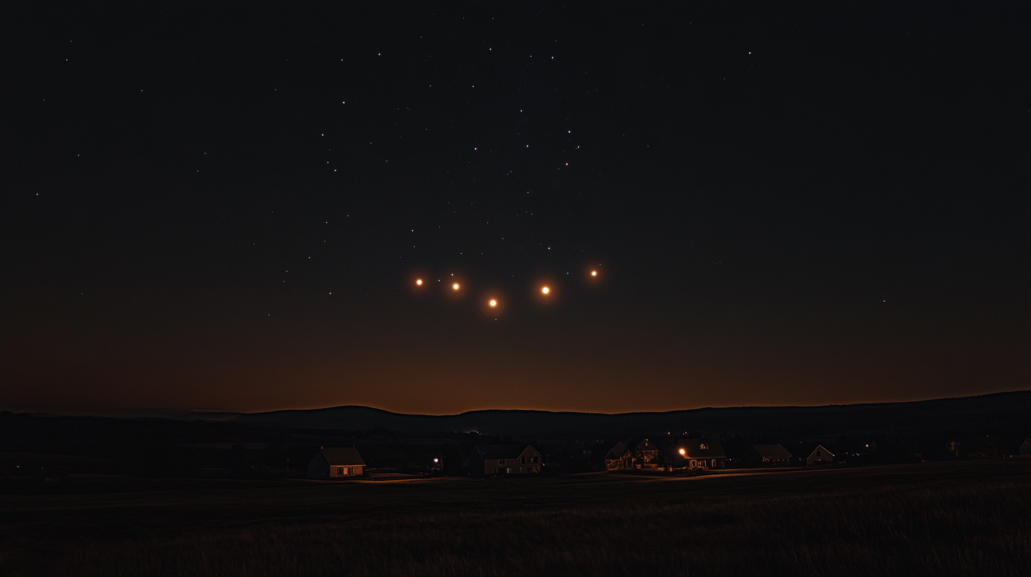 Triangular UFO Hovers Over US Military Base